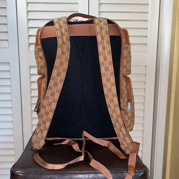 GUCCI LA Angels ⚾️ MLB Canvas Backpack…🎒 - Picture 3 of 16